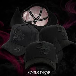 El dreamer Hats kanji total black