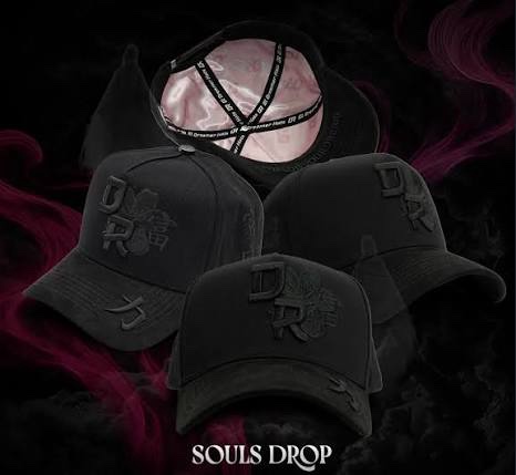 El dreamer Hats kanji total black